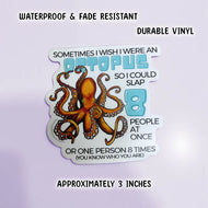 Octopus Slap Sticker