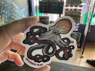 Eddie with Morro Bay Sticker