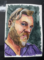 Watercolor and India Ink Commission