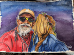 Watercolor and India Ink Commission