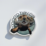 Morro Bay with Walter Sticker
